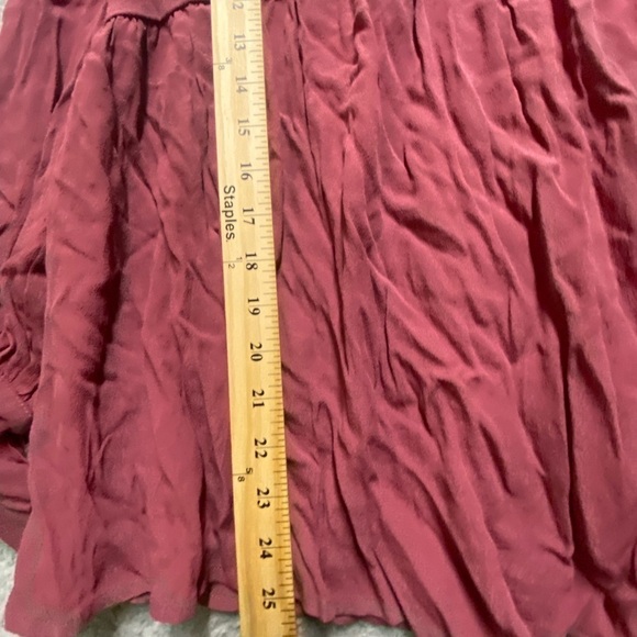 The Nines by Hatch Blouse Women Medium Pink 3/4 Sleeve Maternity Dress Shirt NWT - Picture 4 of 10